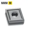 Пластина CNMG120408-NMM JP9030 (твердый сплав PVD, ромб 80 гр. радиус 0.8 мм получистовая для нержавеющей стали ISO M30)