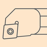 Державка расточная правая S16Q-SCLCR09