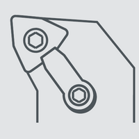 Державка токарная правая MWLNR2525M08