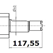 Приводные головка для токарных станков блоки HAAS VDI40 ST10, ST20, ST25, ST30, ST35, DS30, TL15, TL25