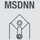 Державка токарная прямая MSDNN2525M12