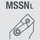 Державка токарная левая MSSNL2525M12
