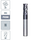 Фреза твердосплавная  1.0x4x3x50 R=0.2mm Z=4 G2CS4 OSAWA