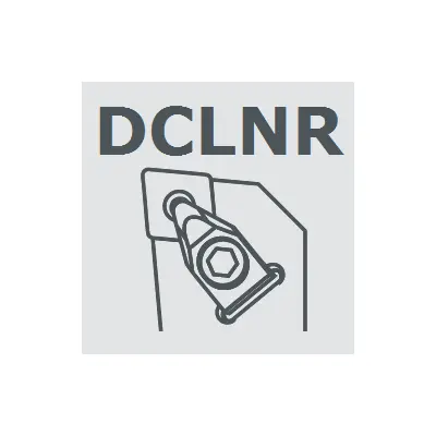 Державка токарная правая DCLNR2525M12