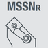 Державка токарная правая MSSNR2020K12